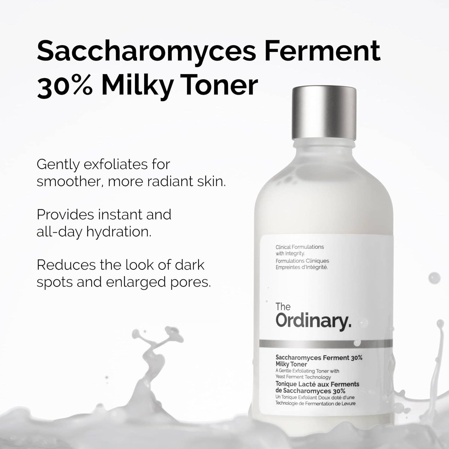 MEHIAZ - Wholesale Toner voor gezicht - The Ordinary Melkachtige Toner 30% – Gladde & Stralende Huid1