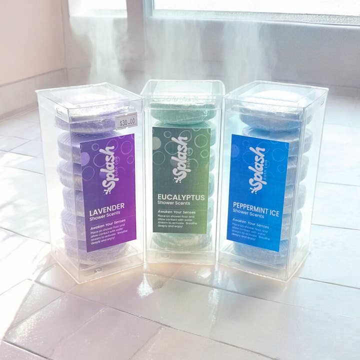 Shower Scents for wholesale by Splash Bath Lab