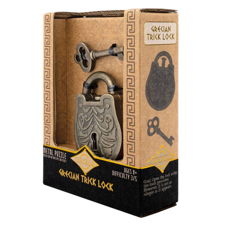 Project Genius - Wholesale Puzzle - Adult - True Genius Grecian Trick Lock Puzzle