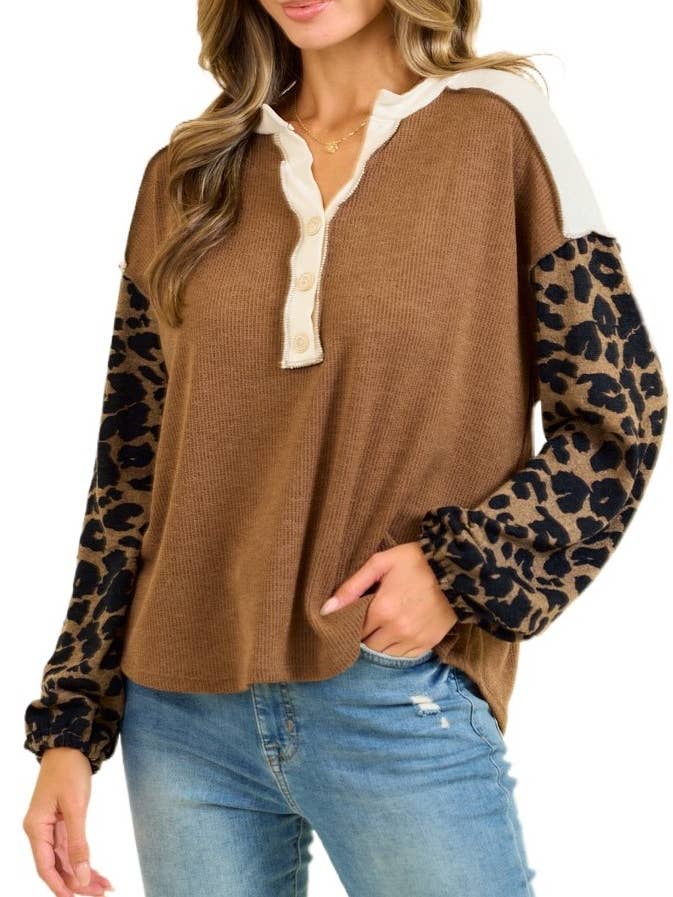 Autumn Long Sleeve Top for wholesale by Vanilla Monkey