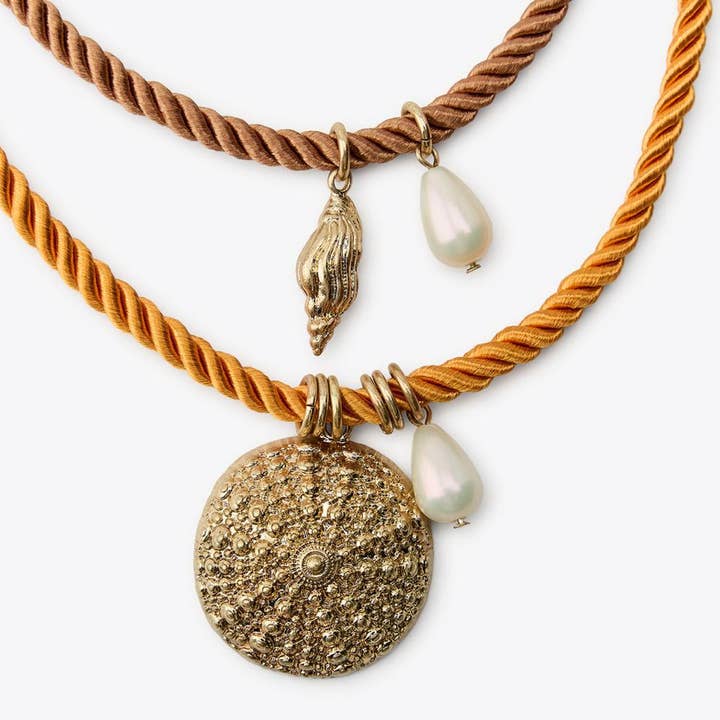 HoopLa - Wholesale Jewelry Set - Mermaid- Charm and Cord Necklaces- set of 49