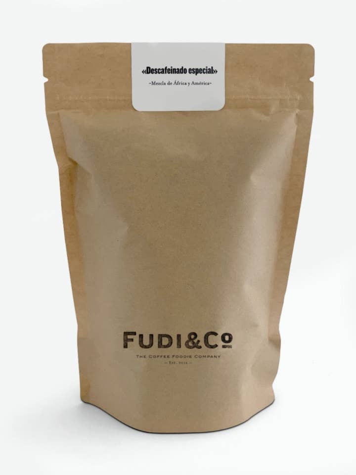 Descafeinado Especial 250g grano entero para venta al por mayor de FUDI&Co