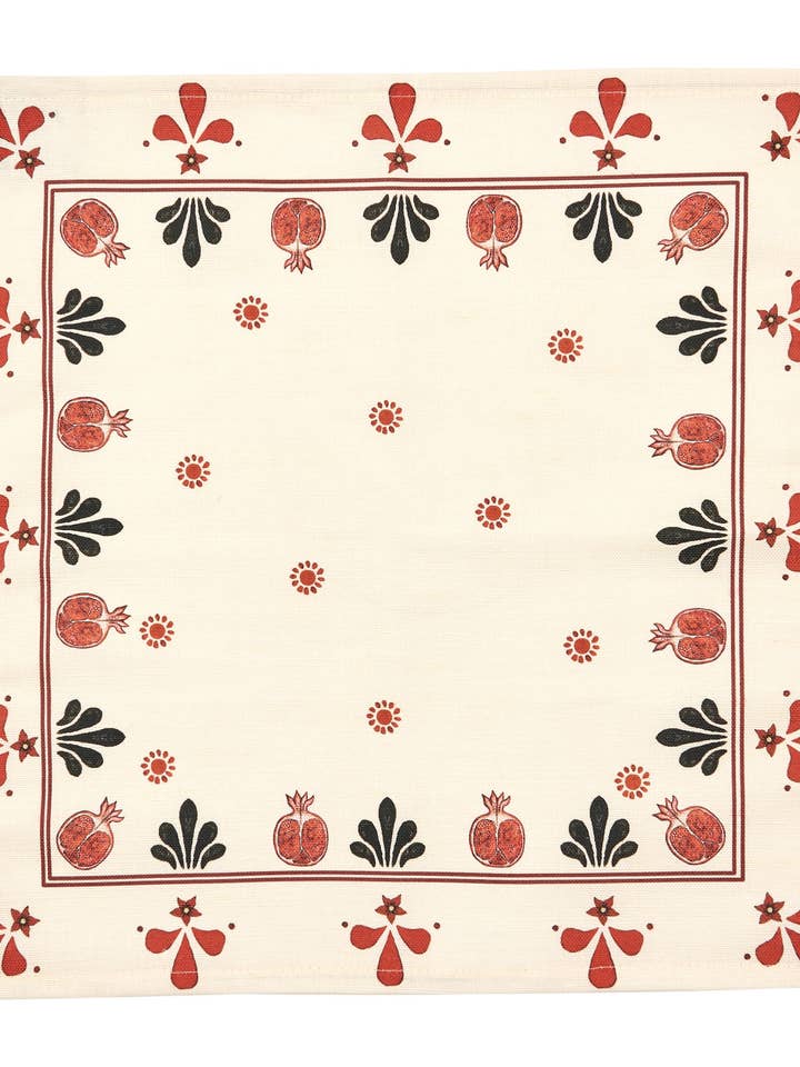 Granatæble Serviet Til Penny Morrison for engroshandel hos Bell Hutley