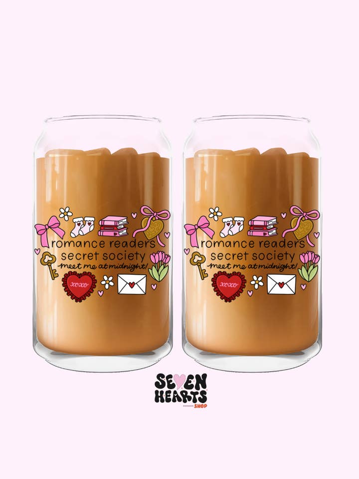 Romance readers Valentine's days glass cup for wholesale by Seven hearts shop