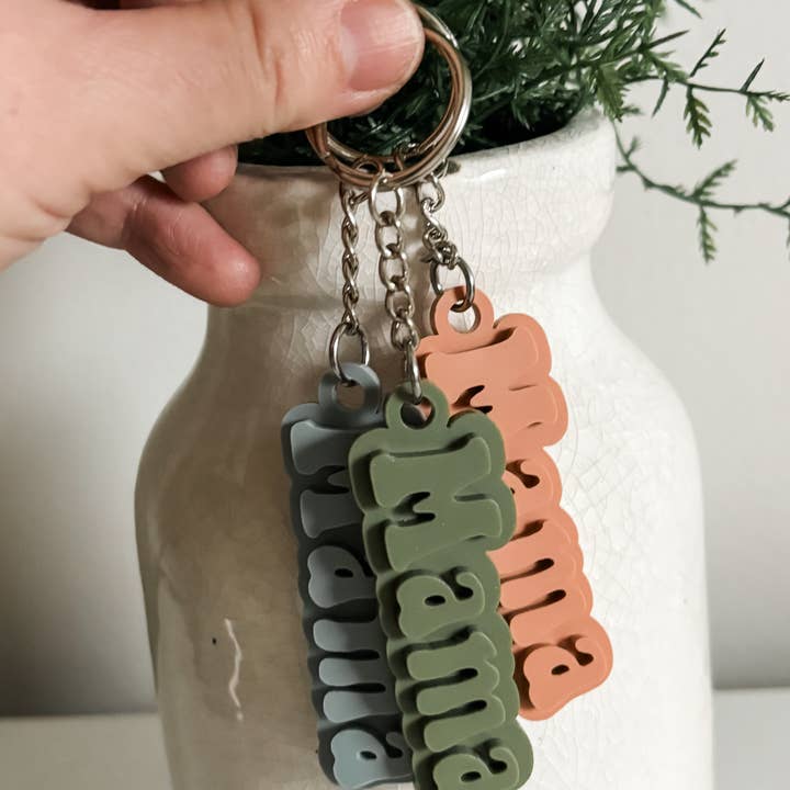 Mini Acrylic Mama Keychain and other Purchase Wholesale mini stanley cup keychain. Free Returns & Net 60 Terms on Faire trending on Faire.