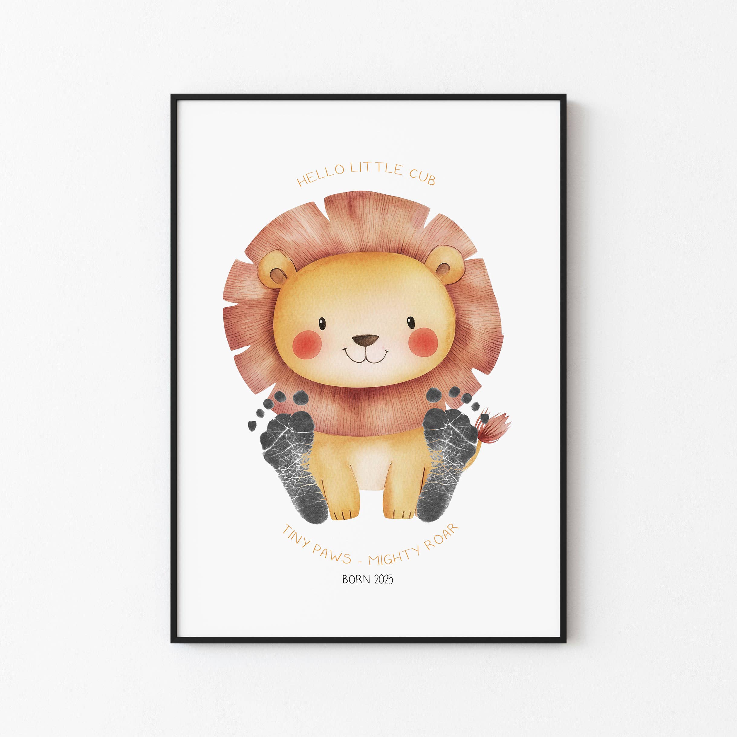 HELLO BOO – wholesale Hand & footprint kit – Child & baby – HELLO BOO Animal Design, Baby Ink Free Footprint Kit. 4