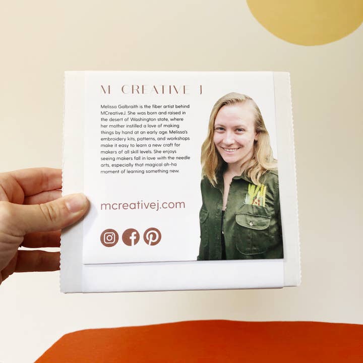 MCreativeJ - Wholesale Embroidery/Cross Stitch Supplies - 3D Woodland - Advanced Hand Embroidery DIY Craft Kit5