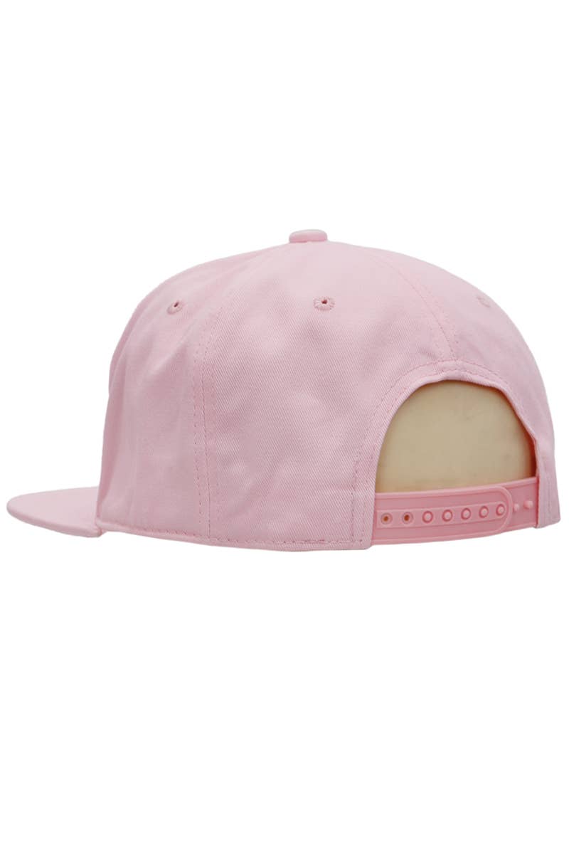 Cap Zone - Vendita all'ingrosso Cappellino con visiera piatta - Unisex - Cappellino snapback in cotone twill con grande logo foglia di marijuana Kush8