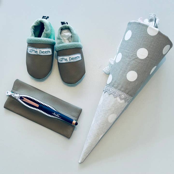 Küstenfieber® - Vendita all'ingrosso Confezioni regalo - Cono scolastico piccolo in cotone 100% - cono gemello, cono zucchero o per asilo3