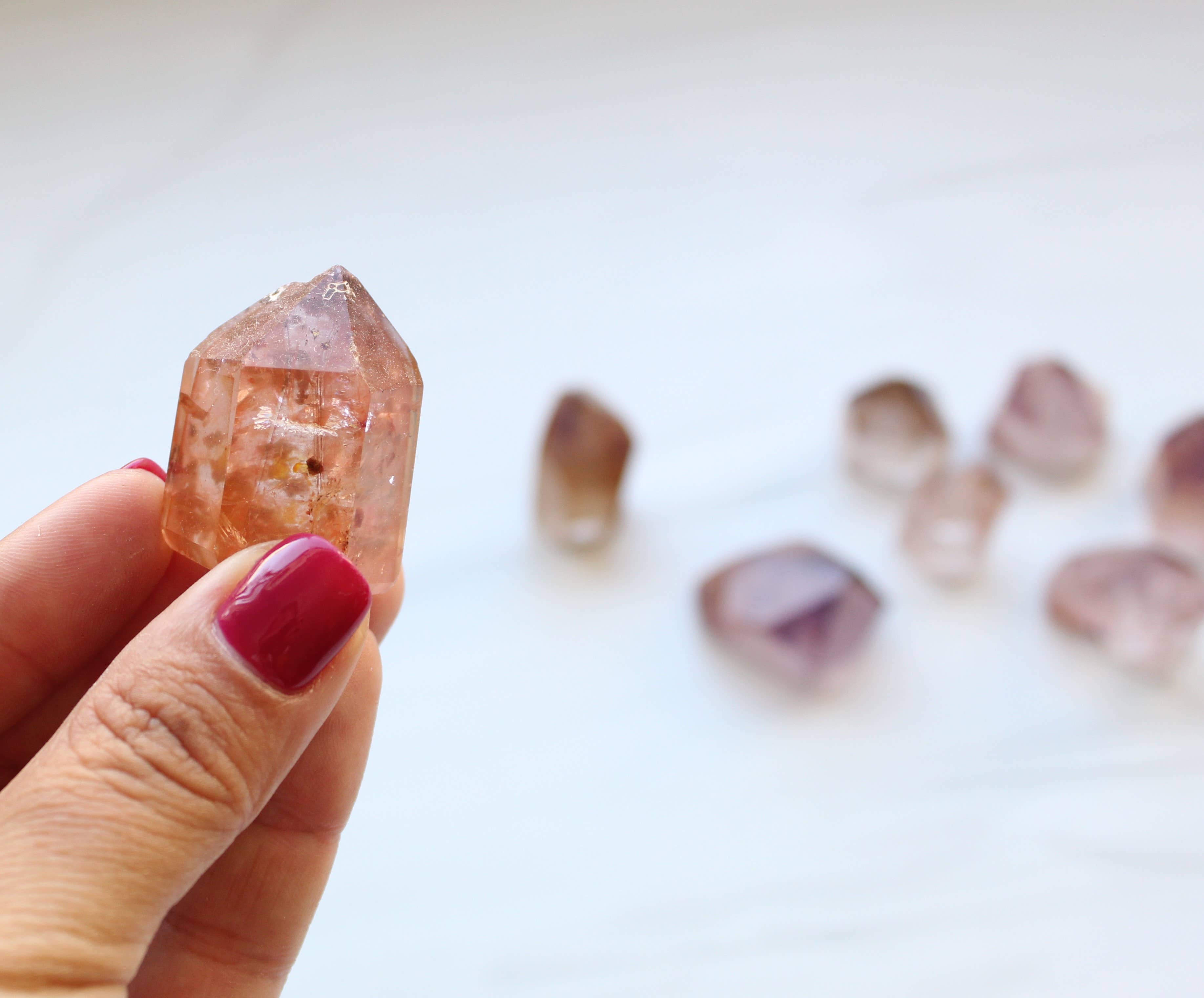 Panache - Wholesale Spiritual Stone/Crystal - Small Dreamcoat Lemurian Super 7 freeform3