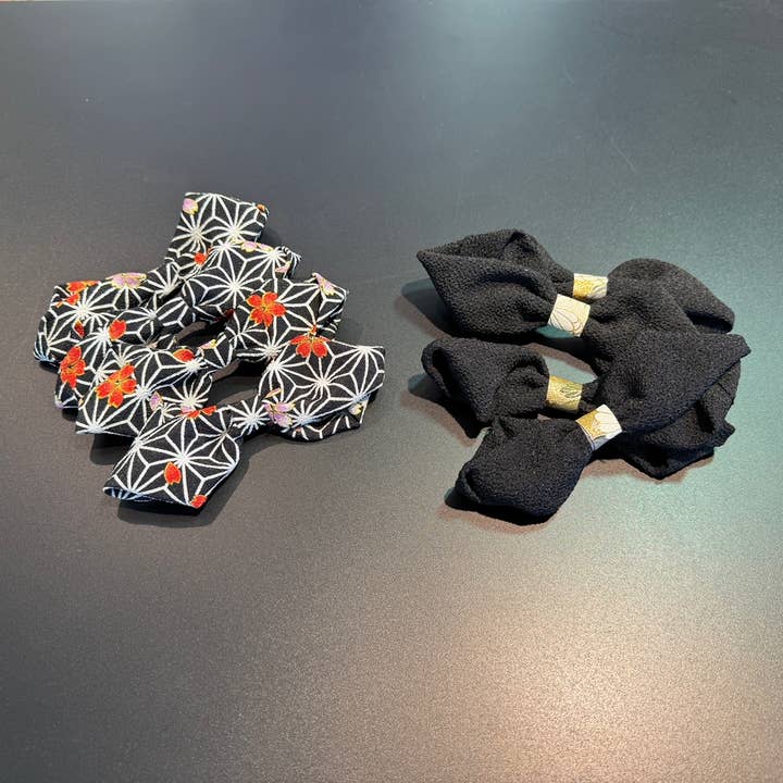 KOTO - Wholesale Hair Clip - Women's - Kimono Fabric Ribbon Hair Clip2