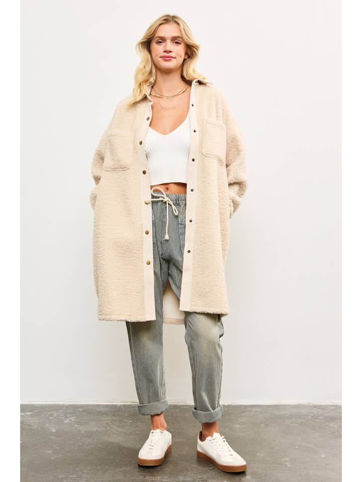 Mustard Seed - Wholesale Jacket - Women's - BOUCLE TEXTURED JACKET