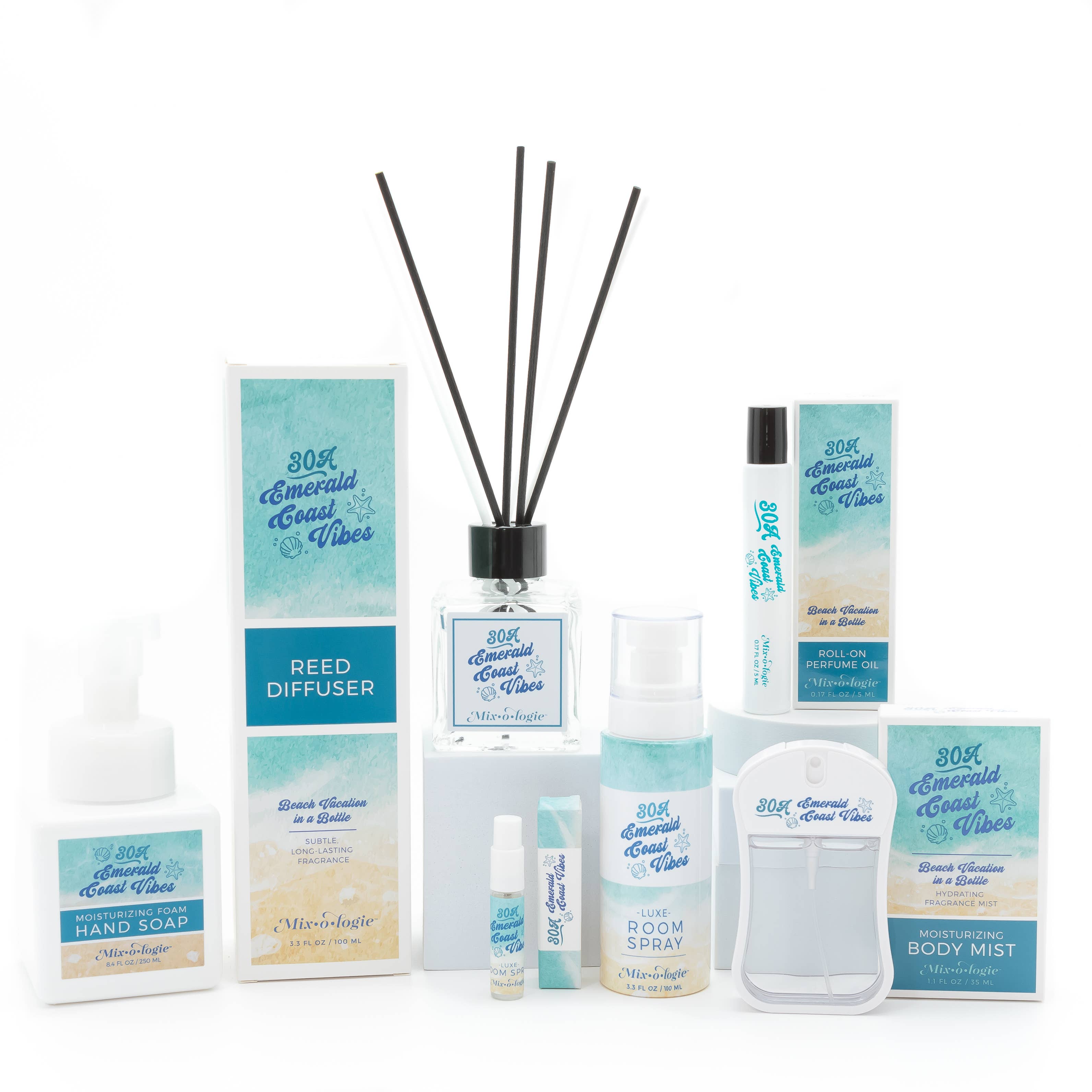 Mixologie - Wholesale Roll-On Fragrance - 30A Emerald Coast Vibes | Rollerball Perfume Oil Roll-On3