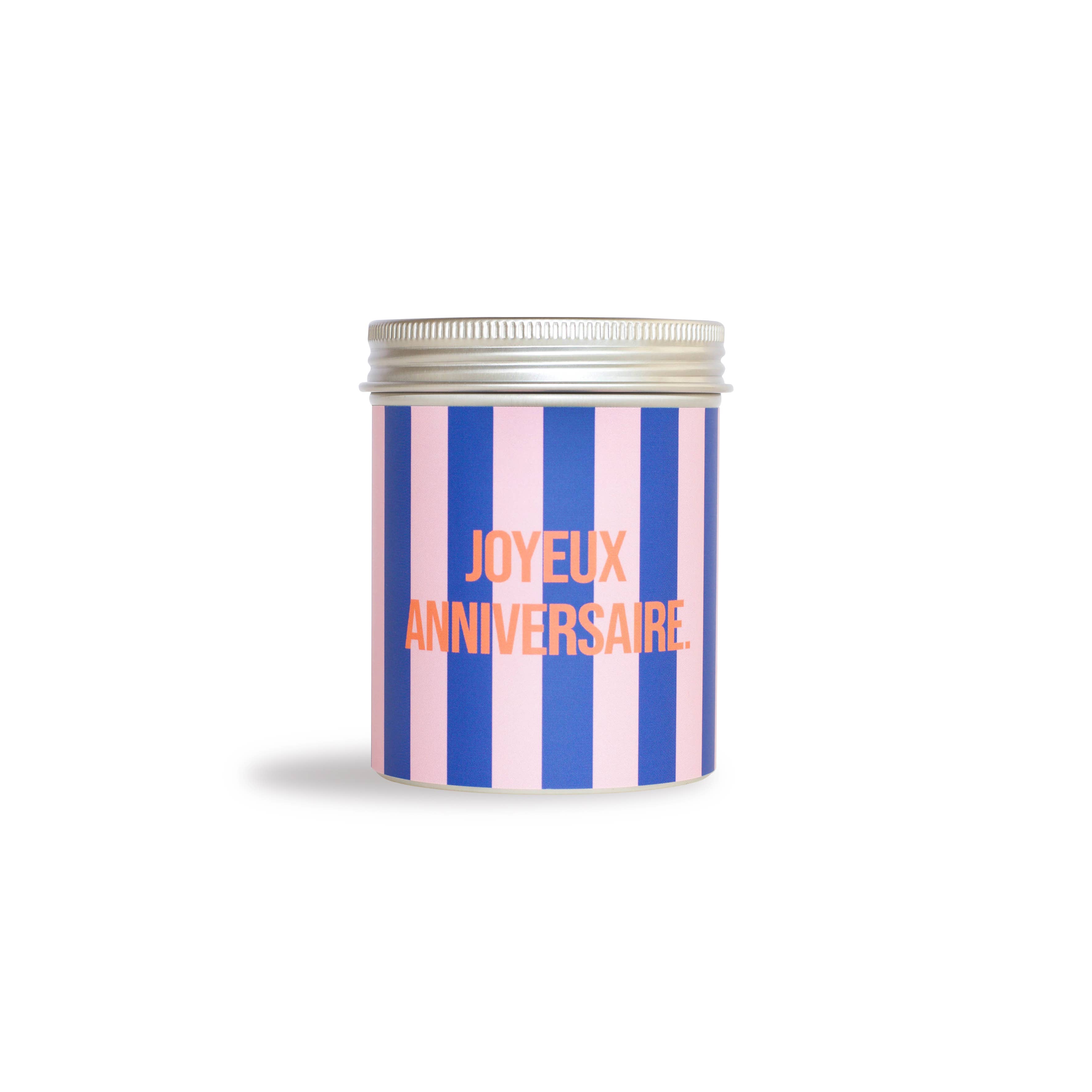 MARGO – Vela em jarro/copo por atacado – Vela vegana - Cera de soja - Feliz aniversário1