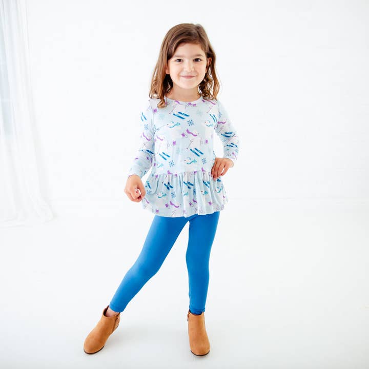 Dreamiere - Wholesale Top & Pant Set - Kids - Bearly Skating By Long Sleeve Twirler Top And Pants Set2