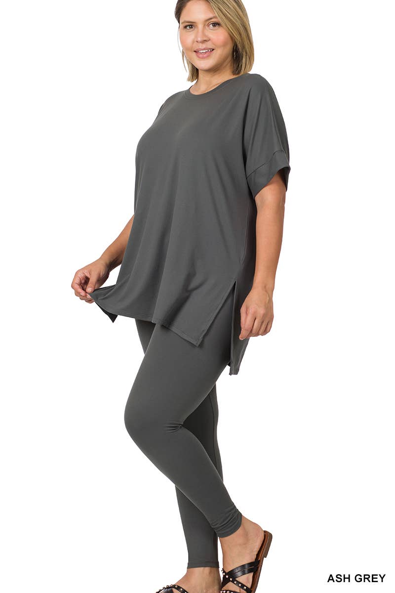 42POPS - Wholesale Lounge Set - Women's - `.Plus Microfiber Lounge Wear 2 Pc Set24