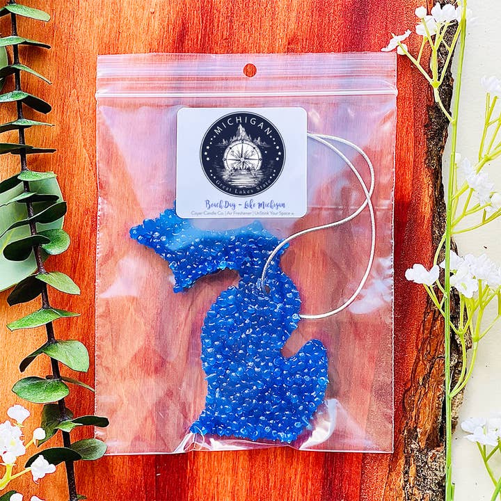 Coyer Candle Co. - Wholesale Car Freshener - Unisex - Michigan Air Fresheners - Awesome Michigan labels!