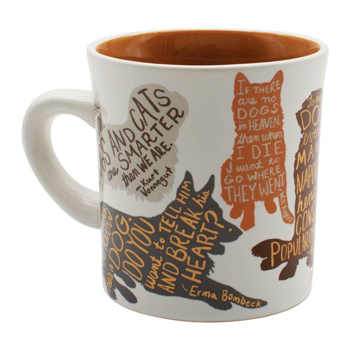 Unemployed Philosophers Guild - Wholesale Coffee Mug - Literary Dog Mug1