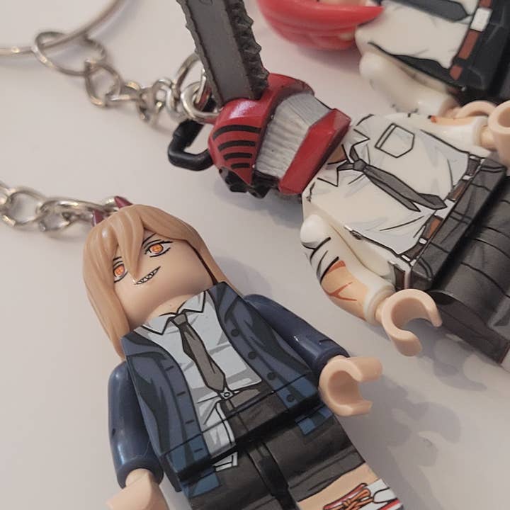 Con-Quest Crafts - Wholesale Keychain - Unisex - Anime and Manga Inspired Minifigure Keychains
