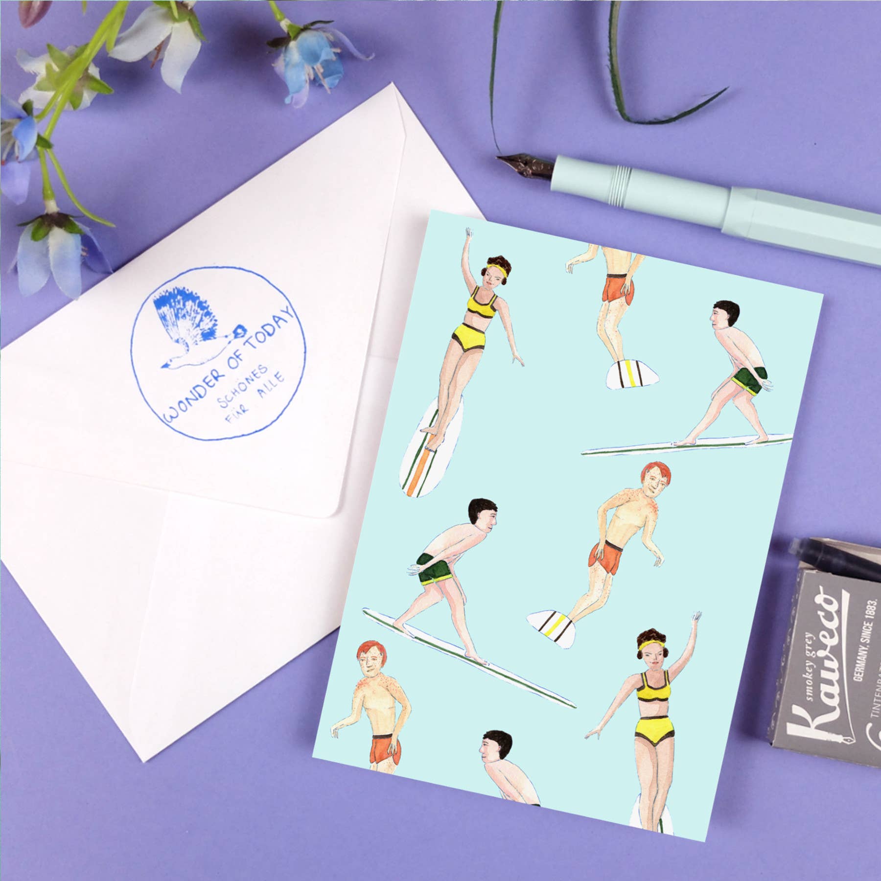 Wonder Of Today - Wholesale Postcard - postcard surfer2