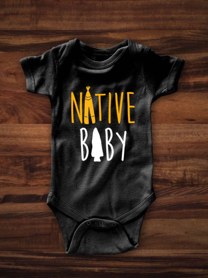 Native Baby Onesie for wholesale by The NTVS