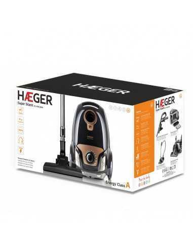 Haeger - Vente Aspirateur - Aspirateur silencieux avec sac SUPER SILENT - 750W 4L6