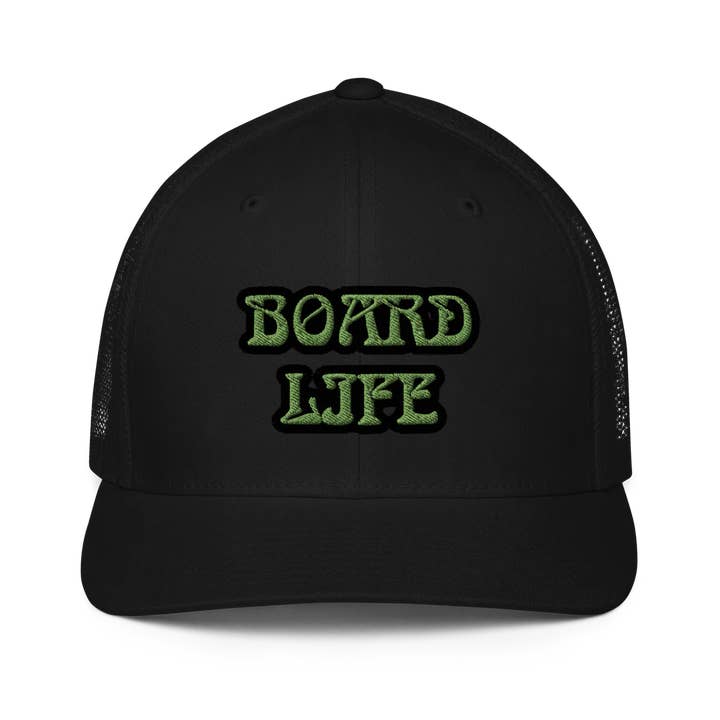 Boar Life Closed-back trucker cap for wholesale by Boardem