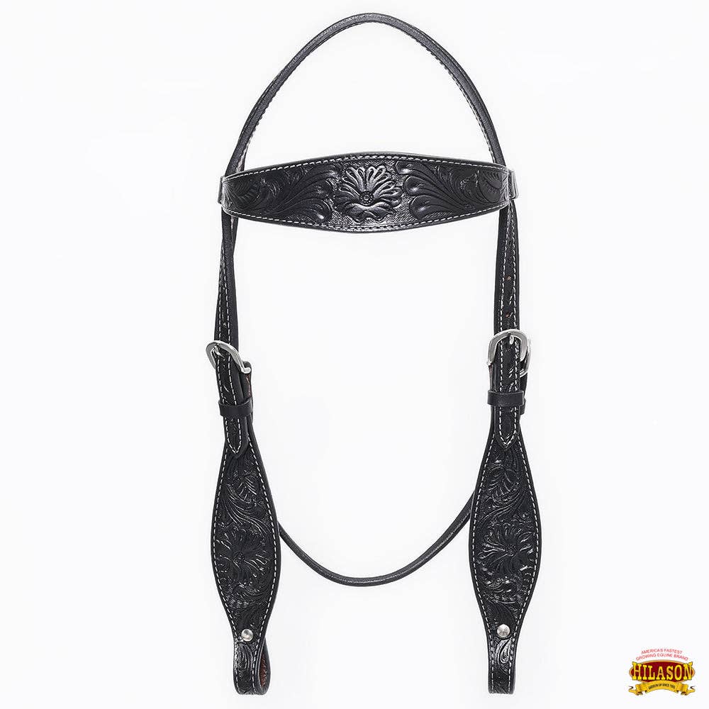 HILASON - Wholesale Horseback Riding Gear - HILASON Western Horse Headstall Breast Collar Set Tack Genuine American Leather | For Horses Headstalls84