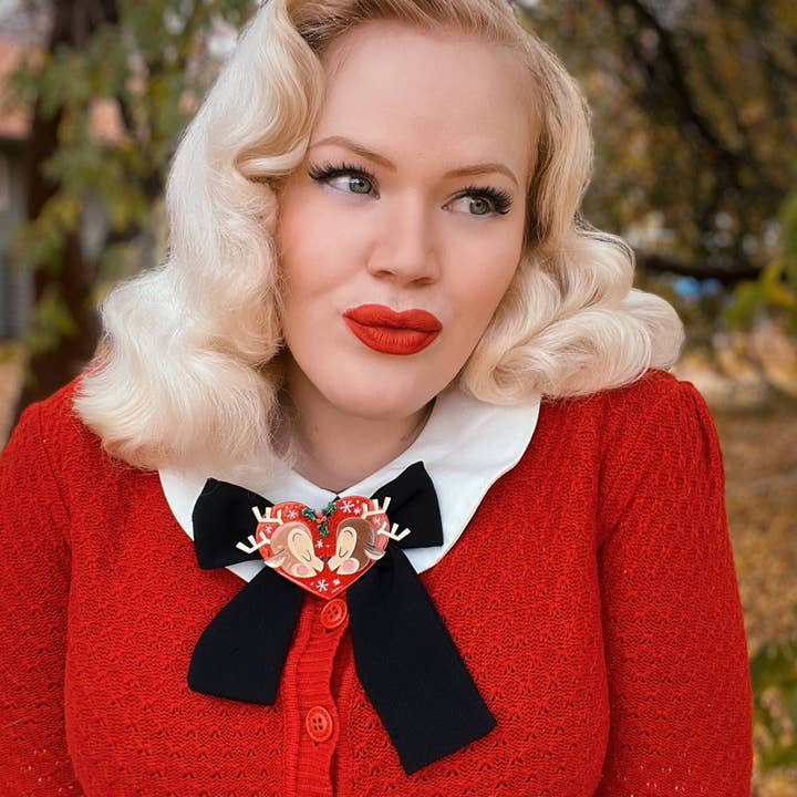 Lipstick & Chrome – Großhandel Broschen – Cupid Brosche von Asia Ellington x Lipstick & Chrome