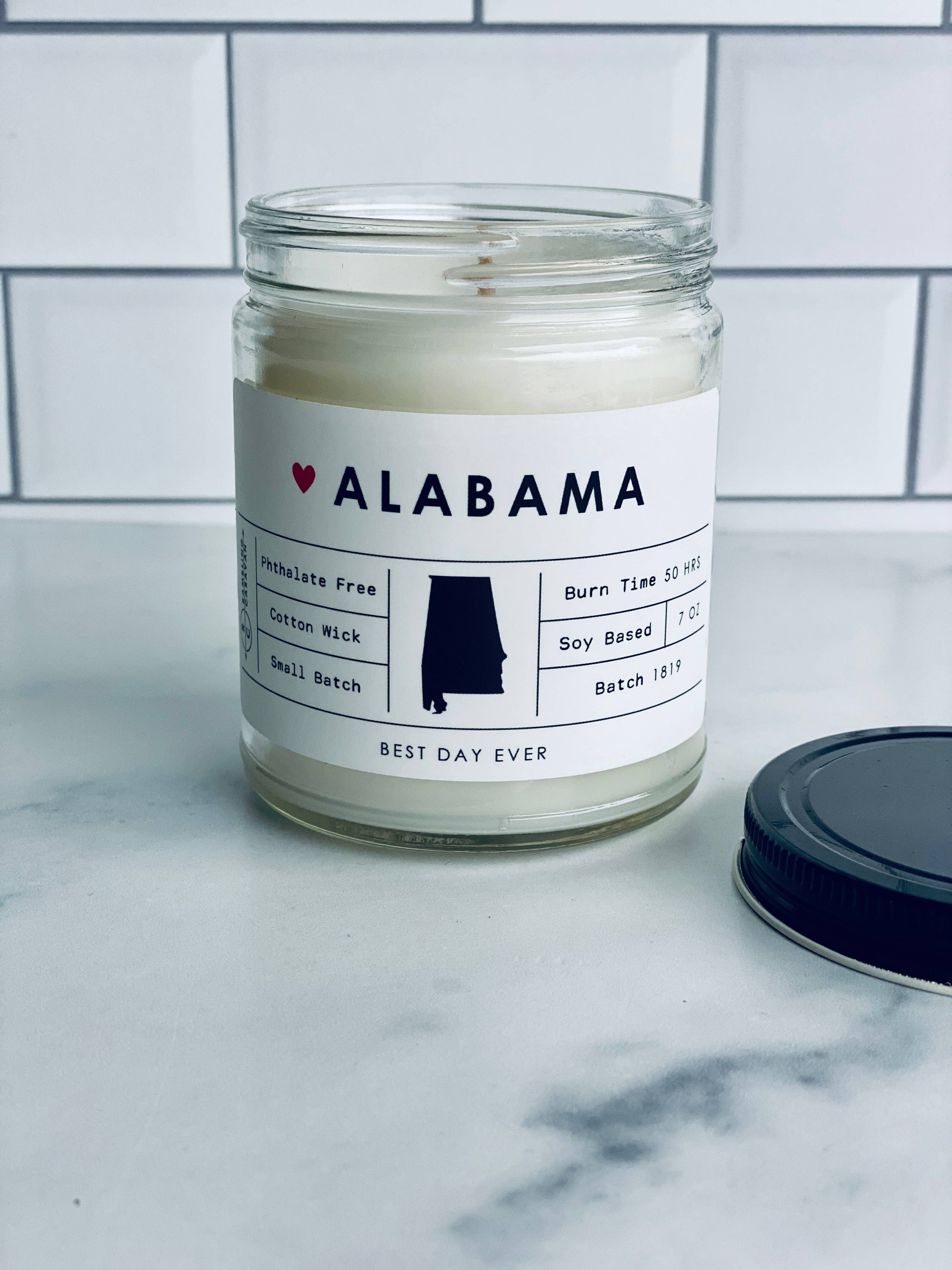 Rambling Caravan – Großhandel Kerze im Glas / gefüllte Kerze – Alabama-Kerze11