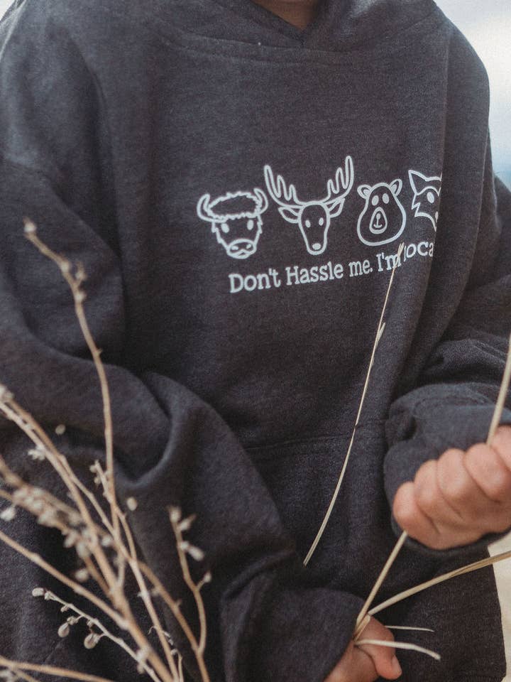 Sudadera con capucha para niños pequeños de criaturas del bosque para venta al por mayor de Made of Mountains