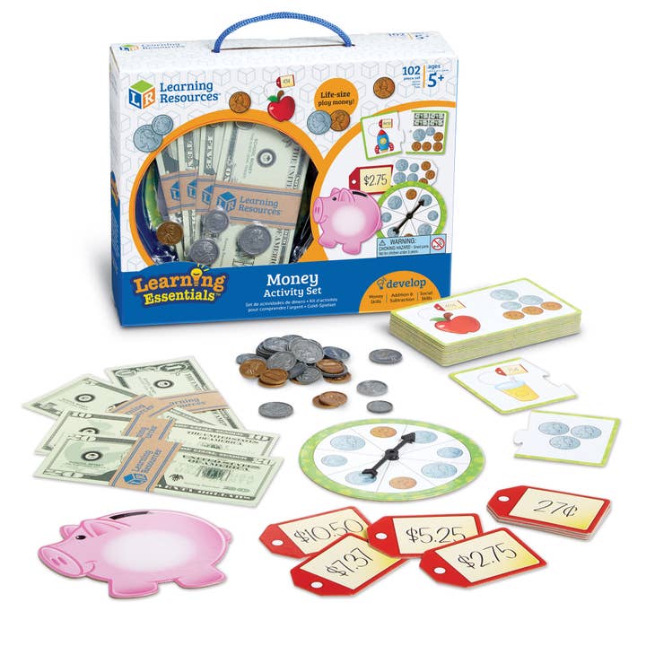 Learning Resources - Wholesale Toy Set - Kids - Money Activity Set