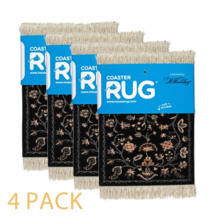 4pk - 4 Pc CoasterRug Set Somerset for wholesale by Mouse Rug