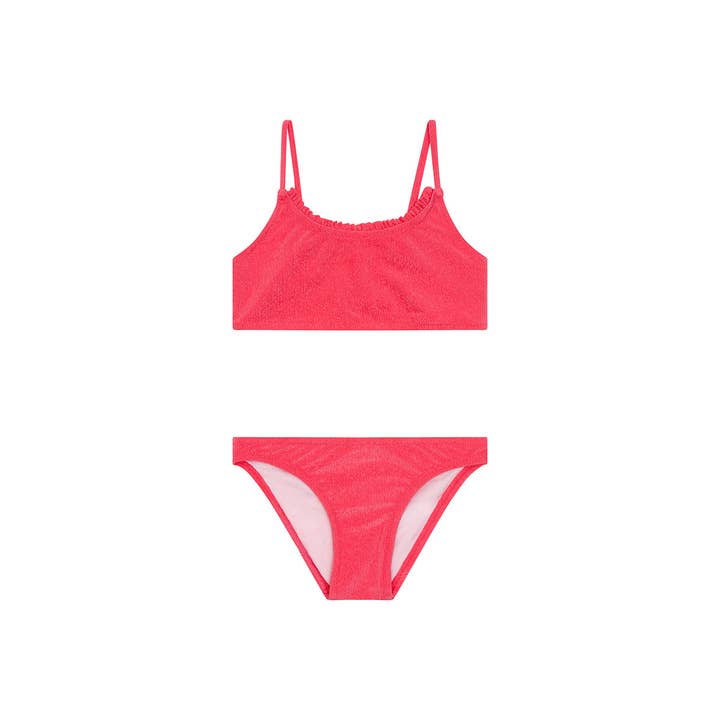 Ilona pink sponge junior two-piece swimsuit for wholesale by Chipote Pas