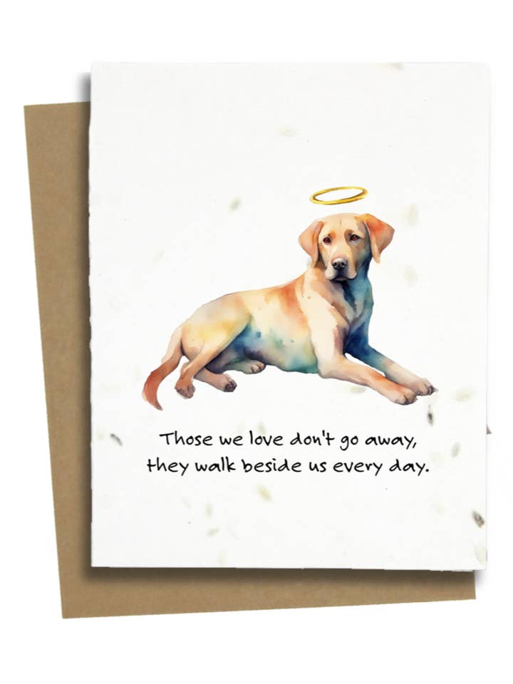 Sympathiekaart voor verlies van honden voor wholesale door Greet n' Grow Plantable Cards