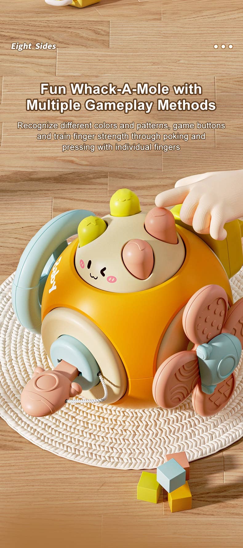 VIGOR - Wholesale Sensory Ball - Baby - Baby Toy Busy Ball Hand Grasping Ball Educational Sensory14