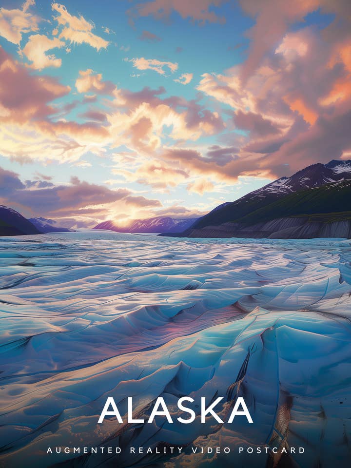 Alaska Glacier | Magic Postcard
for wholesale by Magic Greetings