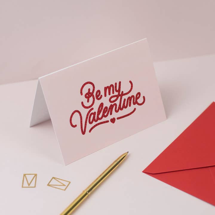 Ricicle Cards - Wholesale Valentine's Day Card - Valentine’s Day Card – Be My Valentine Love Greeting2