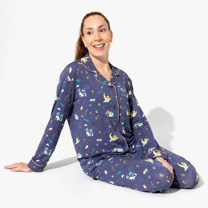 Bellabu Bear – wholesale Pyjamasset - Dam – Ramadan Bamboo Damernas Pyjamaset4
