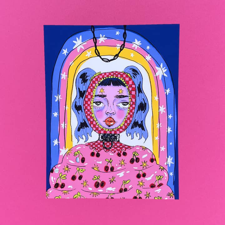 ET ready-to-wear fall 2022 art print for wholesale by JusFleur