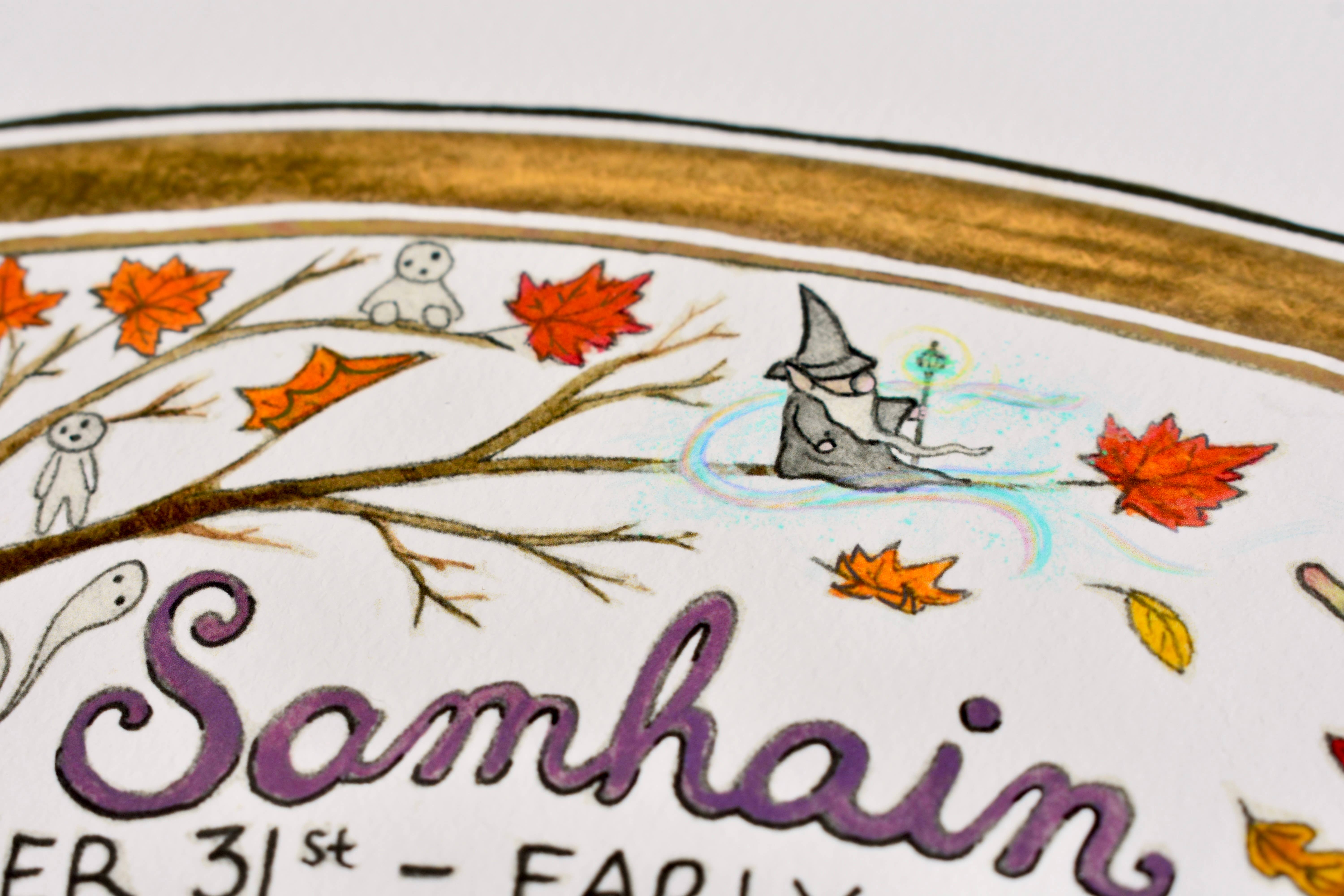 Heart of the Earth Arts - Wholesale Calendar - Wheel of the Year | Pagan Witches' Calendar9