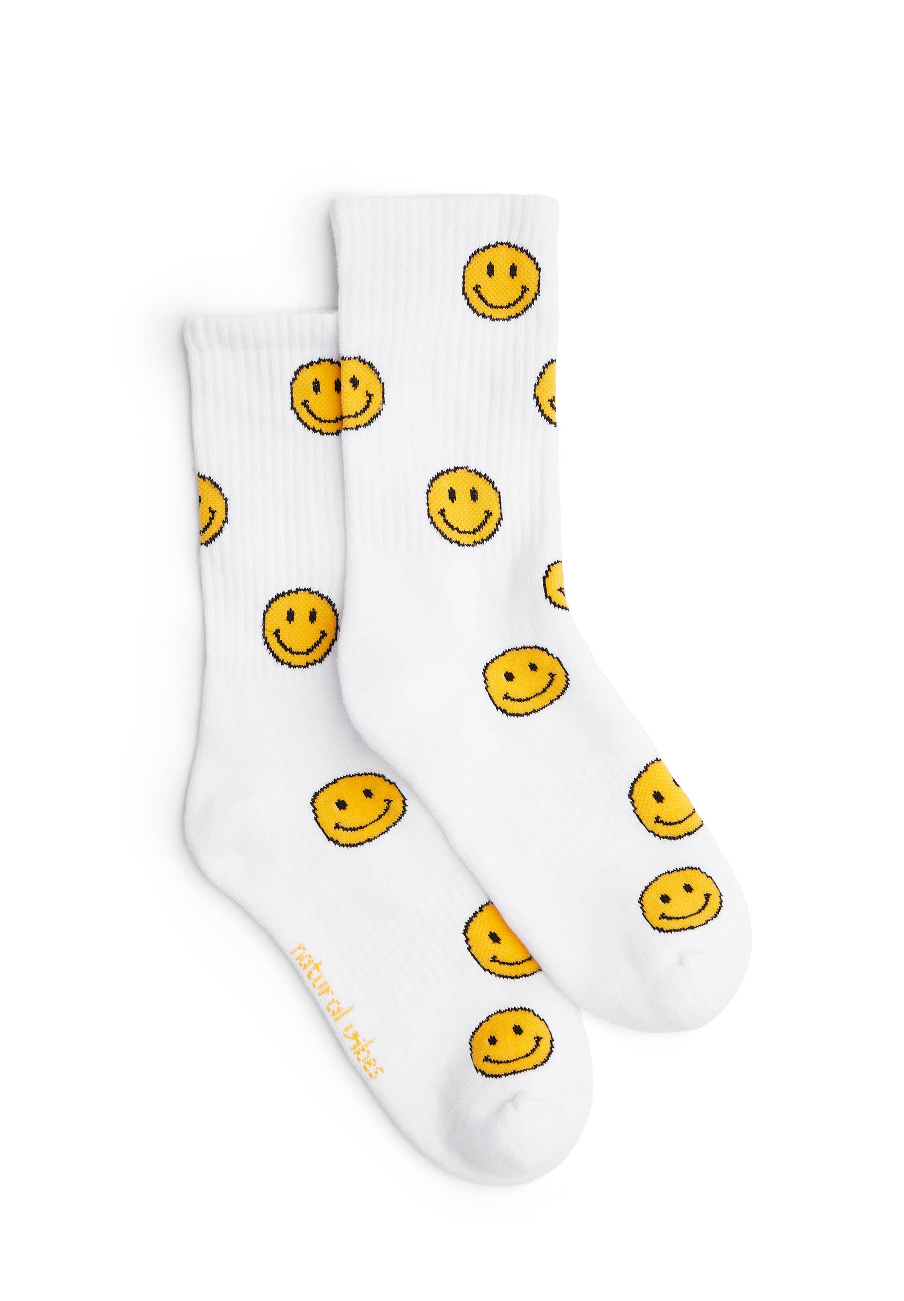 Natural Vibes - Wholesale Socks - Unisex - 2-Pack Gift Set Smile - Organic Crew Socks3