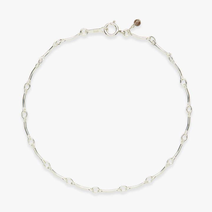 Bracelet Wave argenté pour la vente par Koi Atelier