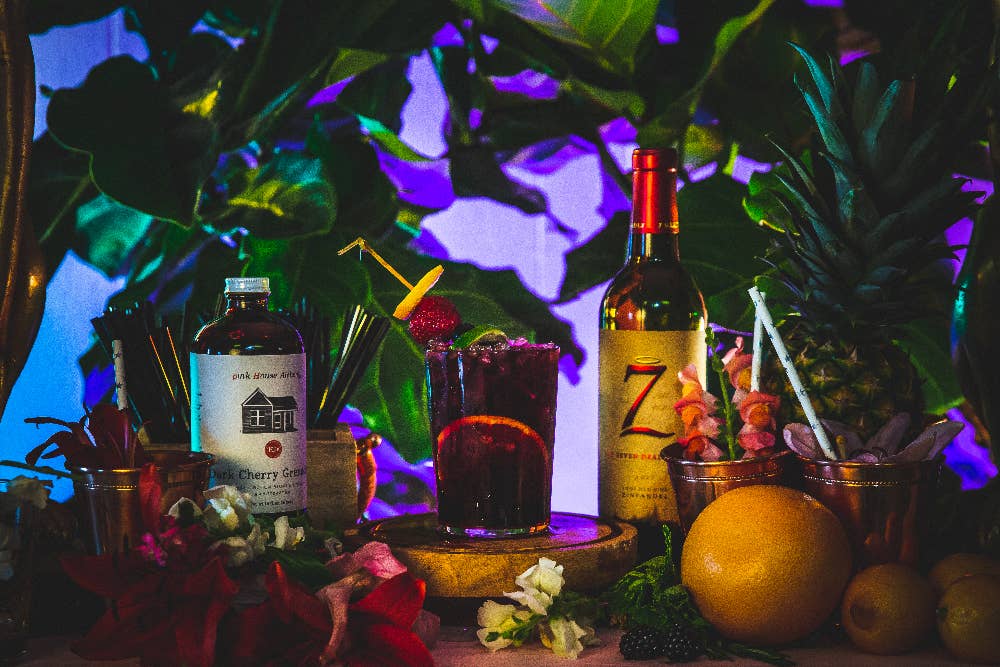 Pink House Alchemy - Wholesale Cocktail Mix/Syrup - Dark Cherry Grenadine Simple Syrup3