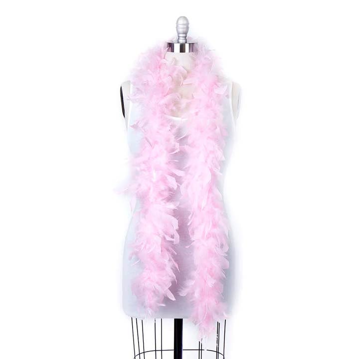 Zucker Feather Products - Wholesale Feathers - Chandelle Feather Boa - Lightweight - Candy Pink2