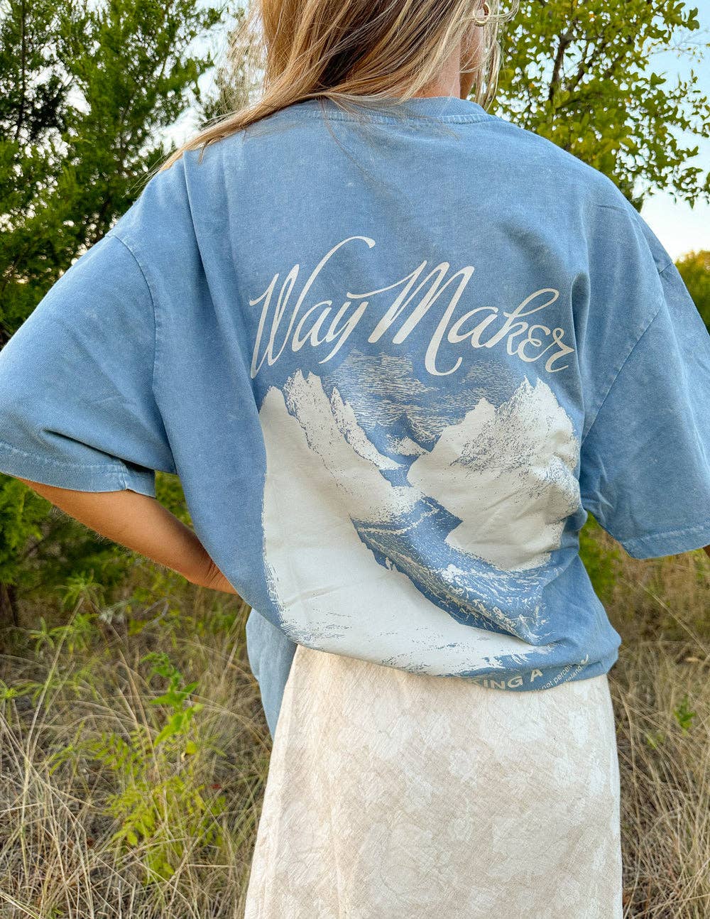 Elevated Faith – Großhandel T-Shirt mit Siebdruck – Damen – Way Maker Unisex-T-Shirt6