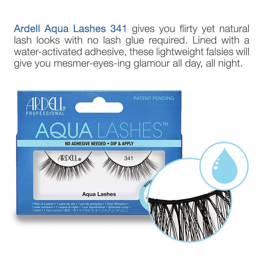 Innovarix - Wholesale False/Fake Eyelashes - Ardell Aqua False Strip Lashes 341, Water Activated Lashes3