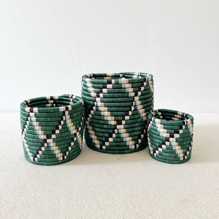 Storage Plant Basket (Set of 3): Kasuga for wholesale by Amsha