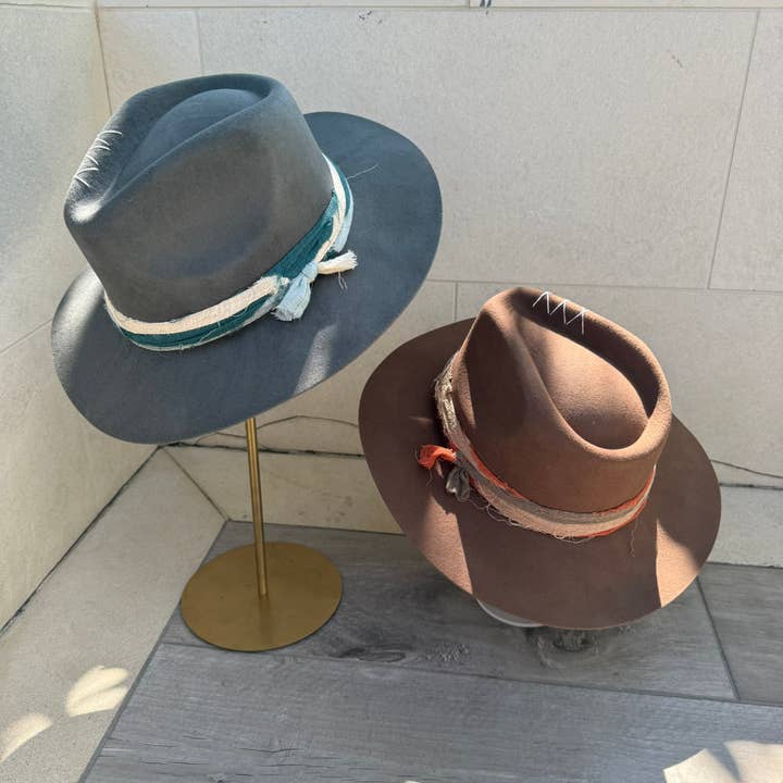 Queens INC - Wholesale Fedora - Women's - 🌿 Wool Rancher Hat – Hand-Finished Classic10