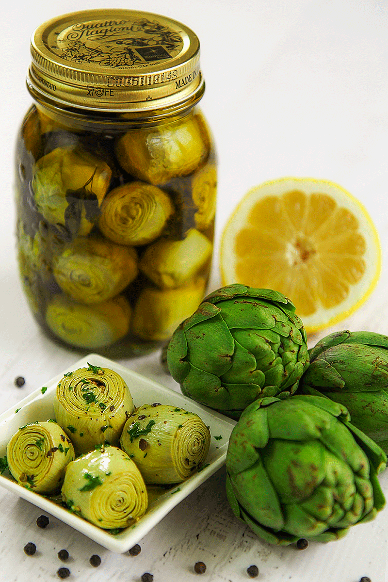 Emporio Sicilia - Wholesale Pickled Vegetables - Grilled Artichokes by Grandma Siciliani - Antica Sicilia2
